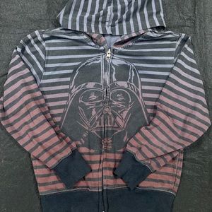 Boy XS 4/5 Darth Vader Zip Hoodie